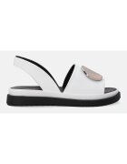 VENEZIA Sandale slingback din piele