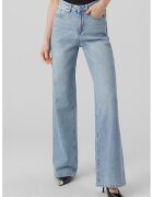Vero Moda Blugi ampli Tessa - Albastru deschis