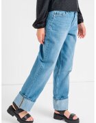 Vero Moda Blugi cu croiala dreapta si 5 buzunare - Albastru deschis