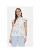 Vero Moda Bluza dama 10301205 - Bumbac organic - Alb - Alb