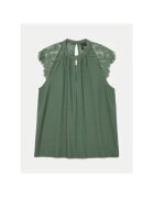 Vero Moda Bluza dama - 304785672 - Poliester recliclat - Verde - Verde