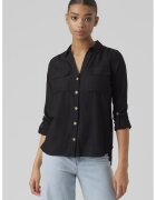 Vero Moda Camasa cu buzunare pe piept - Negru