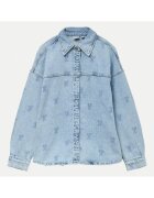 Vero Moda Camasa dama - bumbac/elastan - albastru - Albastru