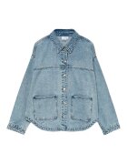 Vero Moda Camasa dama - denim albastru deschis - bumbac si poliester
