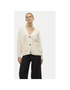 Vero Moda Cardigan dama - 304511059 - Poliester reciclat/Poliester - Bej - Bej