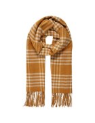 Vero Moda Esarfa dama - Poliester - Model cu carouri - 67 x 180 cm - Maro