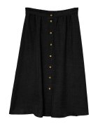Vero Moda Fusta - 100% poliester - Negru