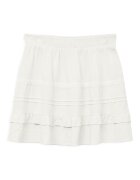 Vero Moda Fusta bumbac - alb - Alb