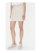 Vero Moda Fusta - bumbac - crem