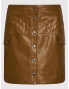 Vero Moda Fusta dama - 209501087 - Piele Ecologica - Maro