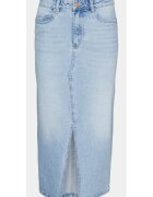 Vero Moda Fusta dama - 303613792 - Albastru - Bumbac