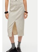 Vero Moda Fusta dama Bumbac - Bej - Bej