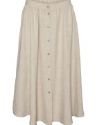 Vero Moda Fusta dama poliester - bej - Bej