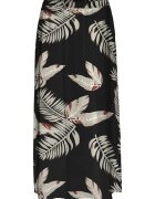 Vero Moda Fusta model BLACK FIONI - 100% viscoza - negru