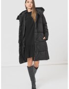 Vero Moda Geaca cu model lung si aspect matlasat Stella - Negru