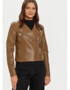 Vero Moda Geaca dama - 304509414 - Piele ecologica - Maro - Maro