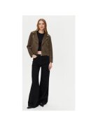 Vero Moda Geaca dama - 304786136 - Piele ecologica - Maro - Maro