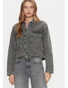 Vero Moda Geaca dama - 304869082 - Bumbac/Bumbac - Gri - Gri