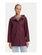 Vero Moda Geaca de ploaie Femei - Bordeaux - poliuretan -
