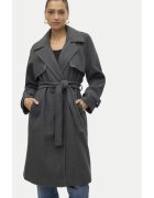 Vero Moda Palton dama - 304520303 - Poliester reciclat/Poliester - Gri - Gri