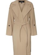 Vero Moda Palton dama - Viscoza - Bej