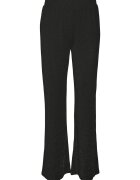 Vero Moda Pantaloni dama - tricotati - negru - 73% poliester reciclat - 22% fibra metalica - 5% elastan -