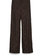 Vero Moda Pantaloni eleganti pentru dama maro - stofa