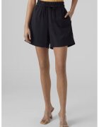 Vero Moda Pantaloni scurti cu talie inalta - Negru