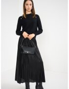 Vero Moda Pulover cu decolteu rotund - Auriu/Negru