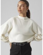 Vero Moda Pulover cu maneci bufante - Crem