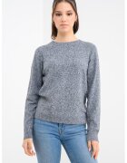 Vero Moda Pulover cu maneci raglan Doffy - Gri melange