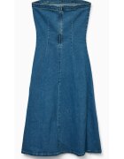 Vero Moda Rochie bumbac si poliester - albastru