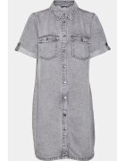 Vero Moda Rochie dama - 303786199 - Gri - Bumbac