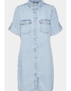 Vero Moda Rochie dama - 303786205 - Albastru - Bumbac