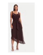 Vero Moda Rochie de cocktail Dama - maro - 100% poliester reciclat