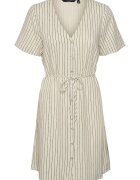 Vero Moda Rochie de vara dama 10322976 - Viscoza/In - Bej - Bej