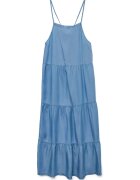 Vero Moda Rochie de vara dama 10326075 - Lyocell - Albastru - Albastru
