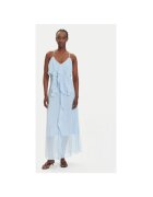 Vero Moda Rochie maxi cu decolteu in V - Albastru deschis