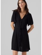 Vero Moda Rochie mini cu decolteu in V - Negru