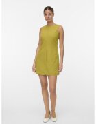 Vero Moda Rochie mini fara maneci cu decupaj pe partea din fata - Verde masliniu