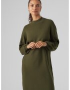Vero Moda Rochie-pulover lejera cu guler inalt - Kaki