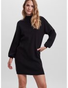 Vero Moda Rochie-pulover lejera cu guler inalt - Negru