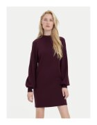 Vero Moda Rochie tricotata de dama - 52% viscoza - 28% poliester - 20% nailon - Visiniu