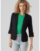 Vero Moda Sacou din amestec de in - Negru
