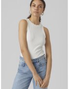 Vero Moda Top din amestec de bumbac organic - Alb