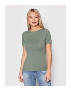 Vero Moda Tricou dama - 300623077 - Modal/Bumbac/Elastan - Verde - Verde