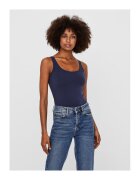 Vero Moda Tricou dama - 301752288 - Bumbac - Albastru - Albastru