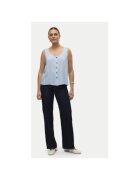 Vero Moda Tricou dama - 304951640 - Viscoza - Albastru - Albastru