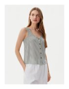 Vero Moda Tricou dama - 304951688 - Viscoza - Verde - Verde