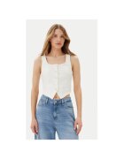Vero Moda Vesta dama 10323777 - Bumbac/Viscoza - Alb - Alb